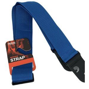Guitar Strap Blue Polypropylene D'Addario Planet W